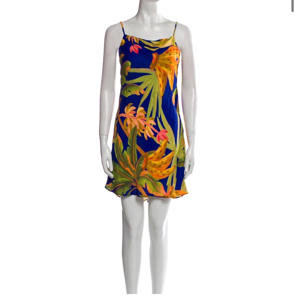 Farm Rio Printed Mini Dress